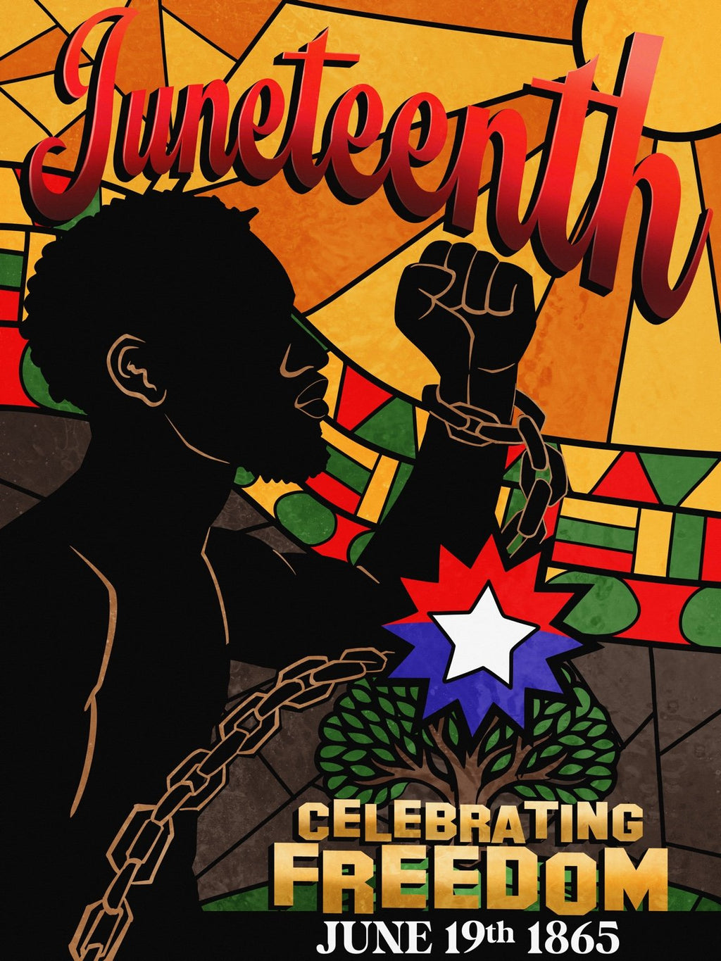 Juneteenth Woven Throw Blanket